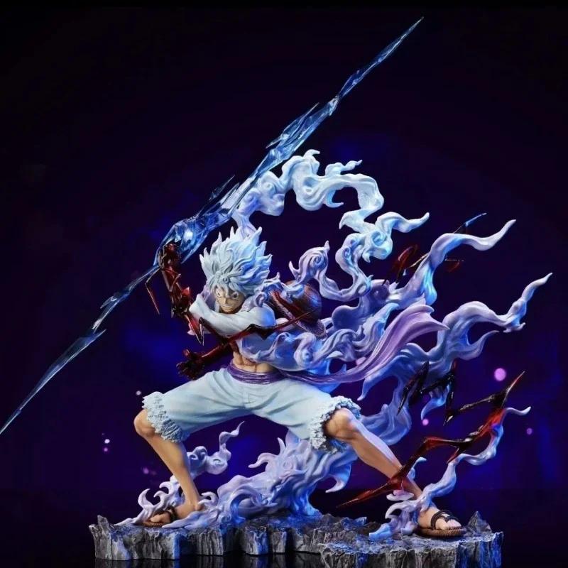One Piece Raiden Five Gear Nica Lightning Luffy Action Figure Model Statue Toys Collection Decoration Model Playthings Present 2026