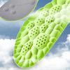 1 Pair 4D Cloud Comfort Insoles with Arch Support Shock-Absorbing Breathable Shoe Inserts for Men Women Anti-Odor Sweat-Wicking Trim To Fit Insoles