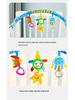 Happy Monkey Newborn Clip-On Mobile Toy: Bed, Stroller, Car Clip & Rattle Ornament.