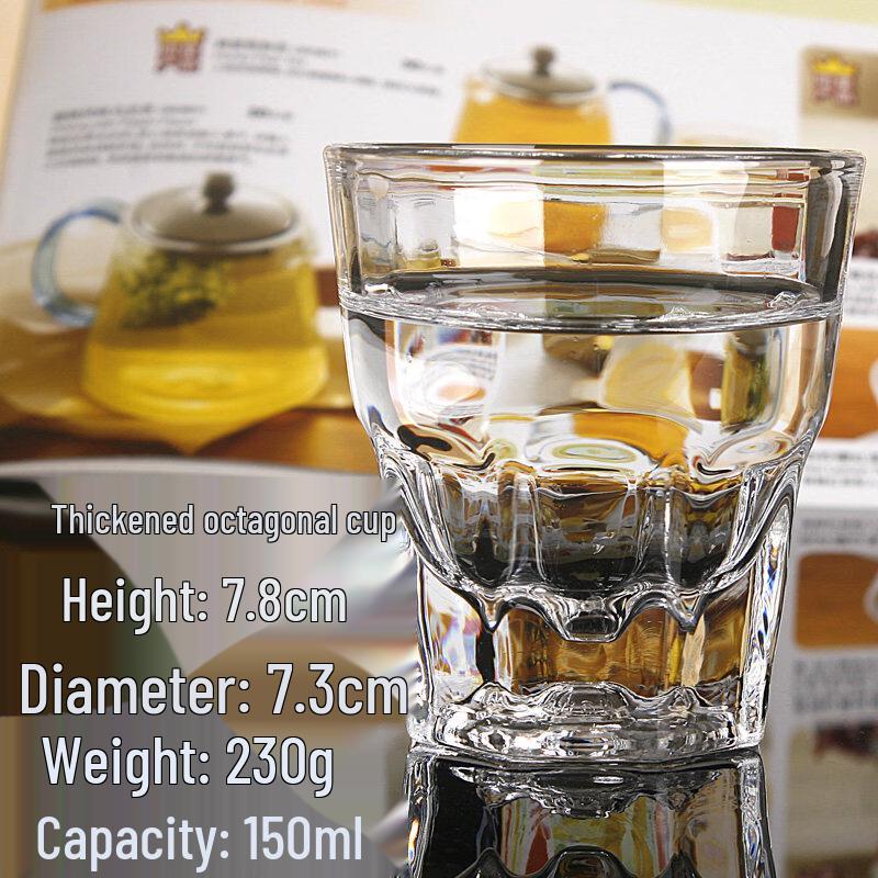 ZISIZ Tempered Glass Water Cup