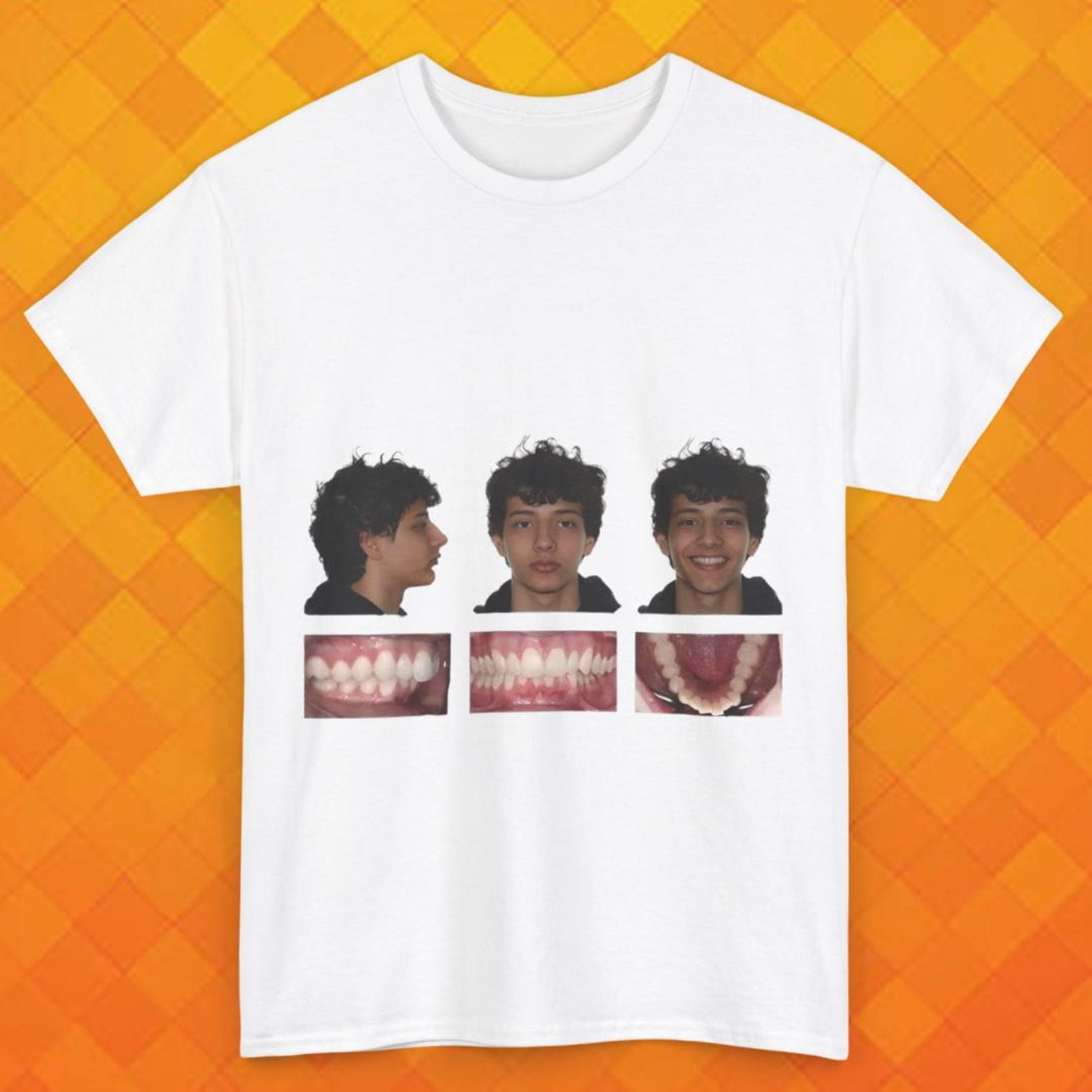 Slushy Noobz | Hamzah Mugshot T-Shirt | Hamzah The Fantastic | Dental Humor | Haitchshop L