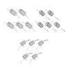 5Pcs Fishing Bait Cages Lure Cage Stainless Steel Fishing Trap Basket Feeder Holder