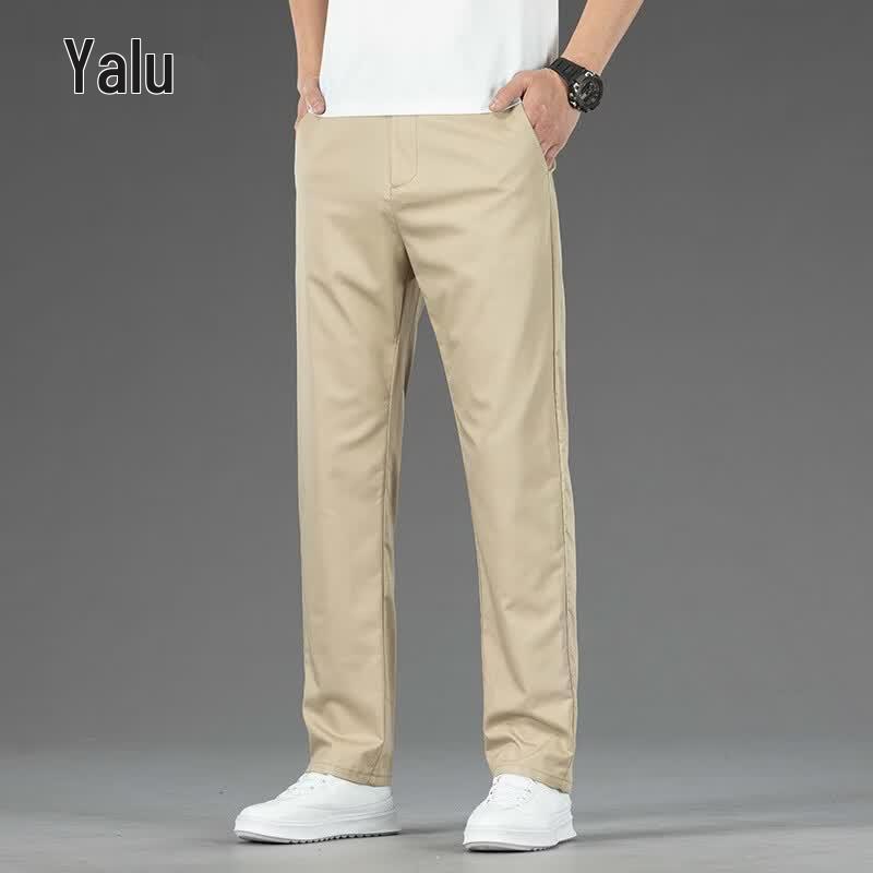 Yalu Men s 2026 Summer Business Casual Straight Leg Pants 28