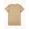 Elegant Simple Letter Print Round Neck Women Short Sleeve Outfit Set