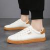 Men's Leather Low-Top Skateboarding Shoes Men's Sneakers