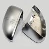 Compatible with Volkswagen POLO 6R 6C Electroplated Matte Silver Rearview Mirror Housing