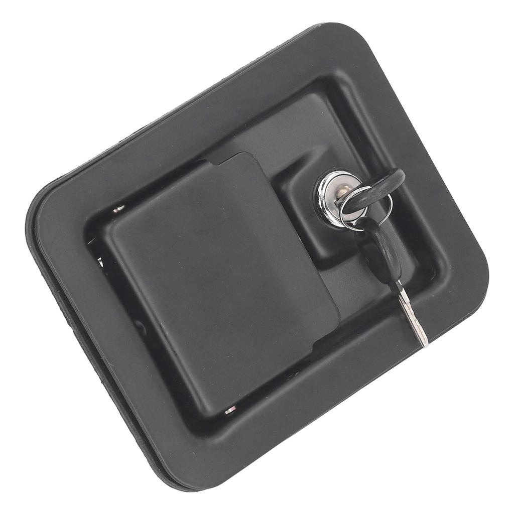 Cutie de instrumente pentru camion, fier de blocare, 140x108 mm, cutie de instrumente, cheie pentru ușă cu paletă de remorcă, cu 2 chei