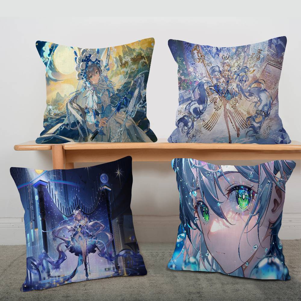 Luo Tianyi Cushion Cover Pillow Cover Decor Pillowcase Printed Cushion Case For Couch