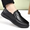 Fashion Soft Sole Comfortable Driving Shoes Mens Slip on Walking Shoes Men's Spring Luxury Brand Loafers Fashion Leather Casual Shoes