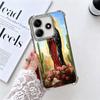Virgen Mary Virgin De Guadalupe Soft Phone Case For Xiaomi Redmi Note 14 15 Pro Plus 13 12 11S 11T 5G 10 9S 9 Plating Anti-Fall