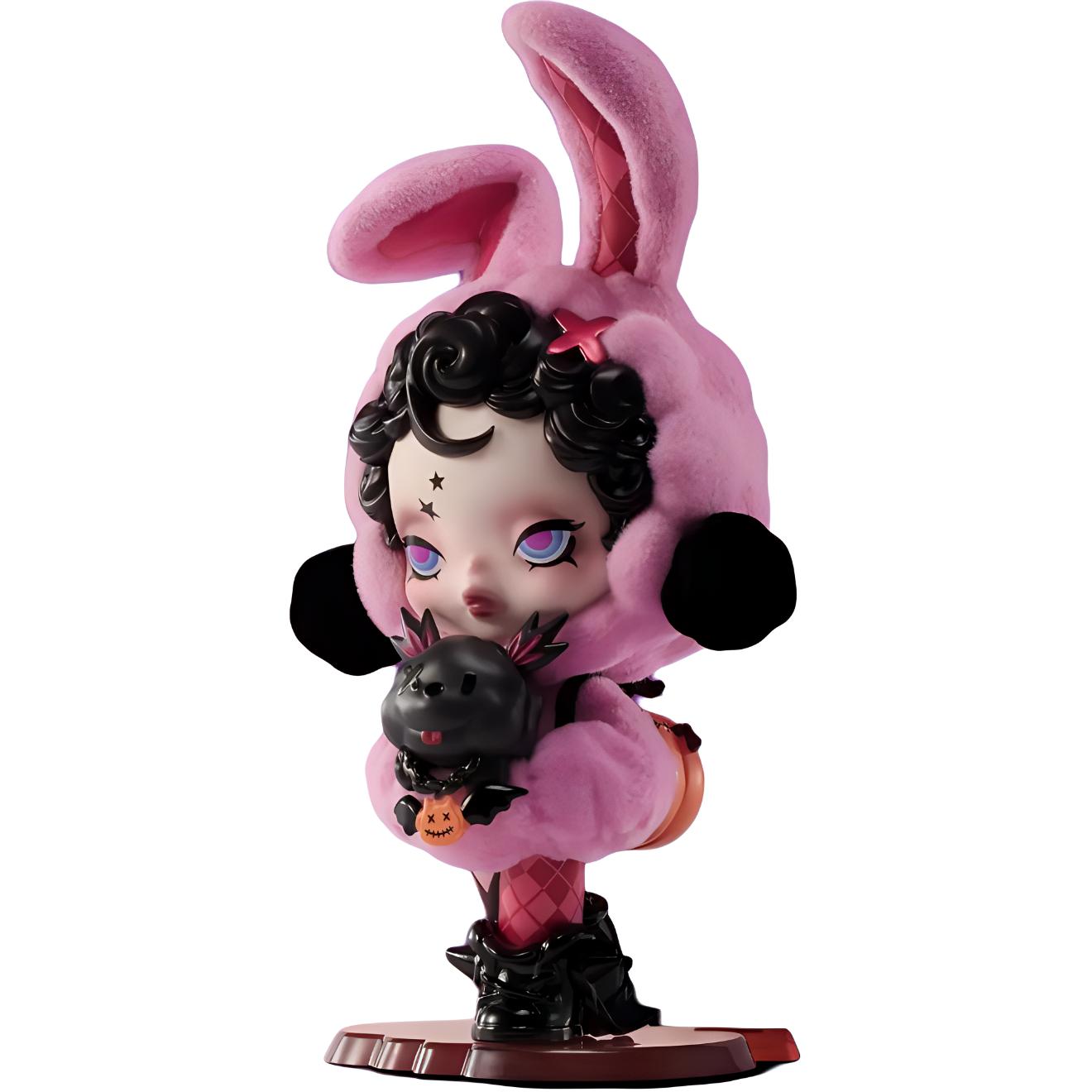 

Новые блистерные упаковки фигурок POP MART SKULLPANDA Хэллоуинский гость PPMT-2409-0034 SKULLPANDA Halloween Visitor Figurine