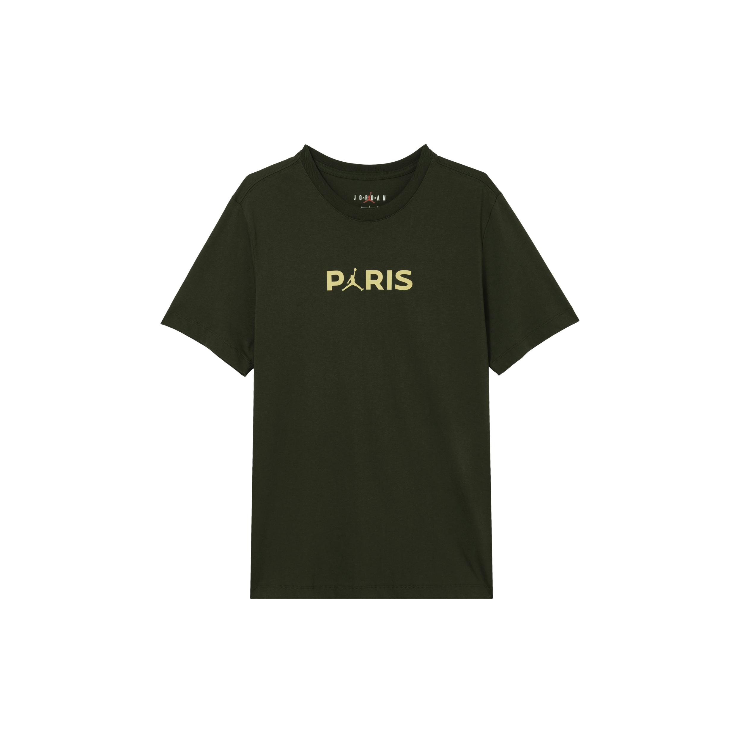 Jordan x PSG SS24 T Shirt Men s Dark Green FN5333-355 S