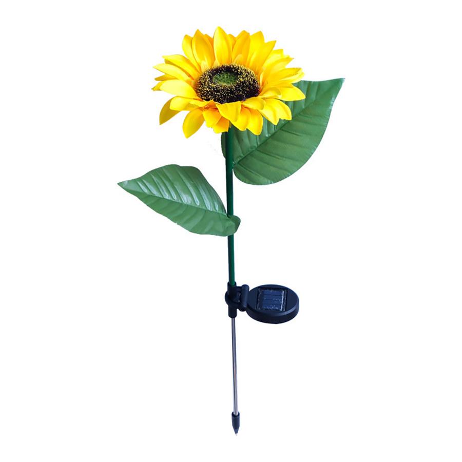 

New Creative Solar Sunflower Light Waterproof Yard Pathway Landscape Lawn Lamps Garden Decoration Outdoor LED Lighting