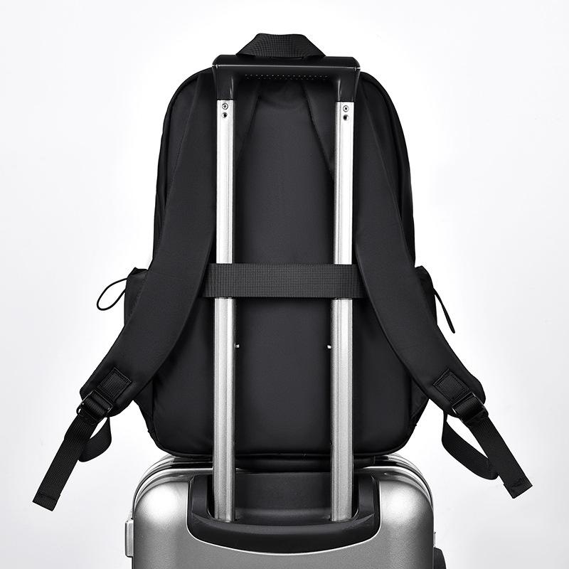Men's Backpack, Fashionable and Simple, College Student Schoolbag, Large-capacity, Casual Travel Computer Backpack