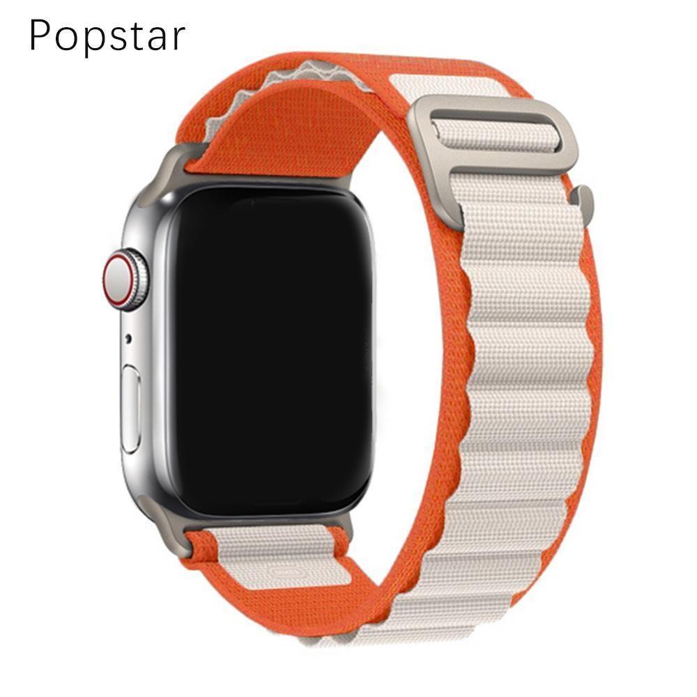 Alpine Loop Band for Apple Watch Ultra 2/Ultra 49mm 45mm 41mm 44mm 40mm 42mm Sport Nylon Outdool Breathable Strap for iWatch Series 9 8 7 SE 6 5 4 3