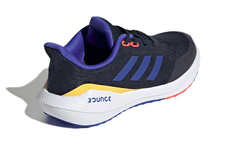 adidas EQ21 Run Abrasion Resistant Abrasion Resistant Low Top Kids' Running Shoes Ink Blue Teenagers GV9932