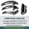 For BMW X3 X4 F25 F26 2010-2017 Interior Door Pull Handle ide Panel with Cover Trim for Car Asseccories 51417250307
