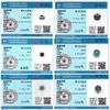 925 Silver Clip Charms with CZ Pave Round Beads Safety Chain Charm for Jewelry Making Fit Original Bracelet