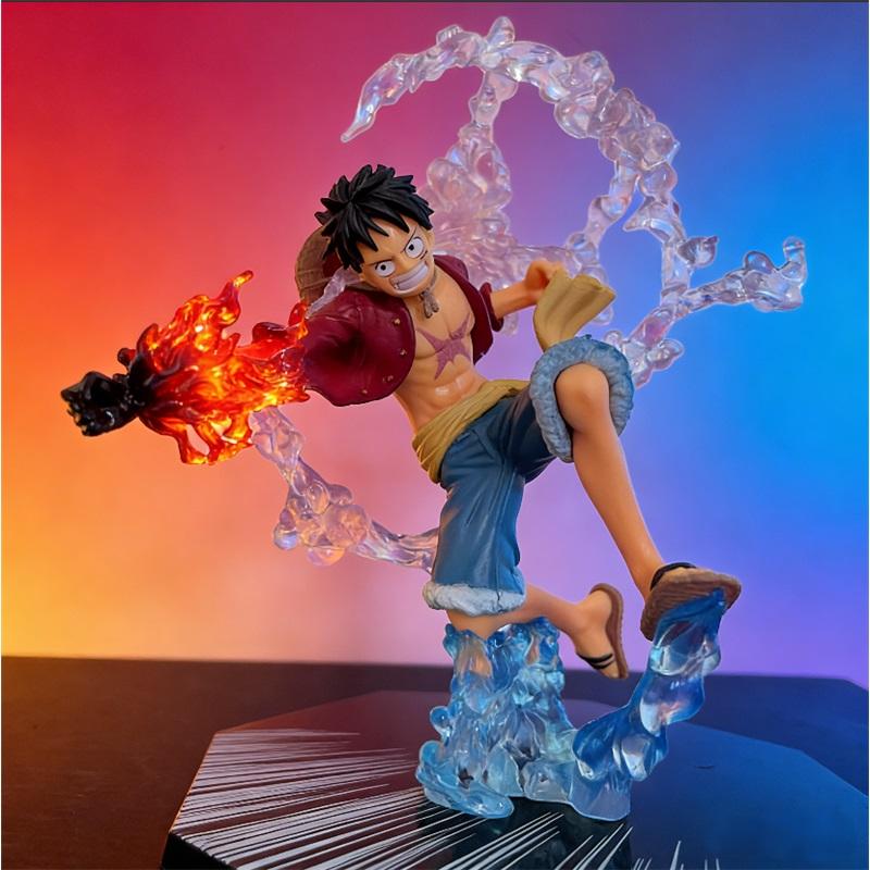 One Piece Monkey D. Luffy Fire Fist Action Figure Anime Collectible Gift