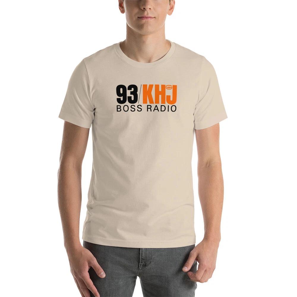 93 KHJ Radio Los Angeles Graphic Tee Shirt Unisex t-shirt M