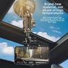 Two-in-One Car Phone Holder with Strong Suction Cup and Multi-Angle Aluminum Clip