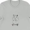 Hamster Skateboarding Tee , Unisex, Animal Lover Shirt, Funny Animal T-shirt, Gifts For Him, Gifts for Her