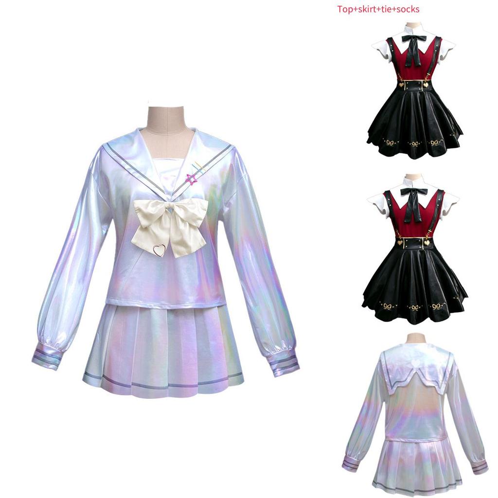 Halloween Ragazza Bisognosa Overdose Pioggia Personaggio Gioco Uniformi Costume di Ruolo Per Adulti