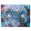 Polyester Tapestry Abstract Geometry Pattern Wall Hanging Blanket Art Home Decoration150x130cm