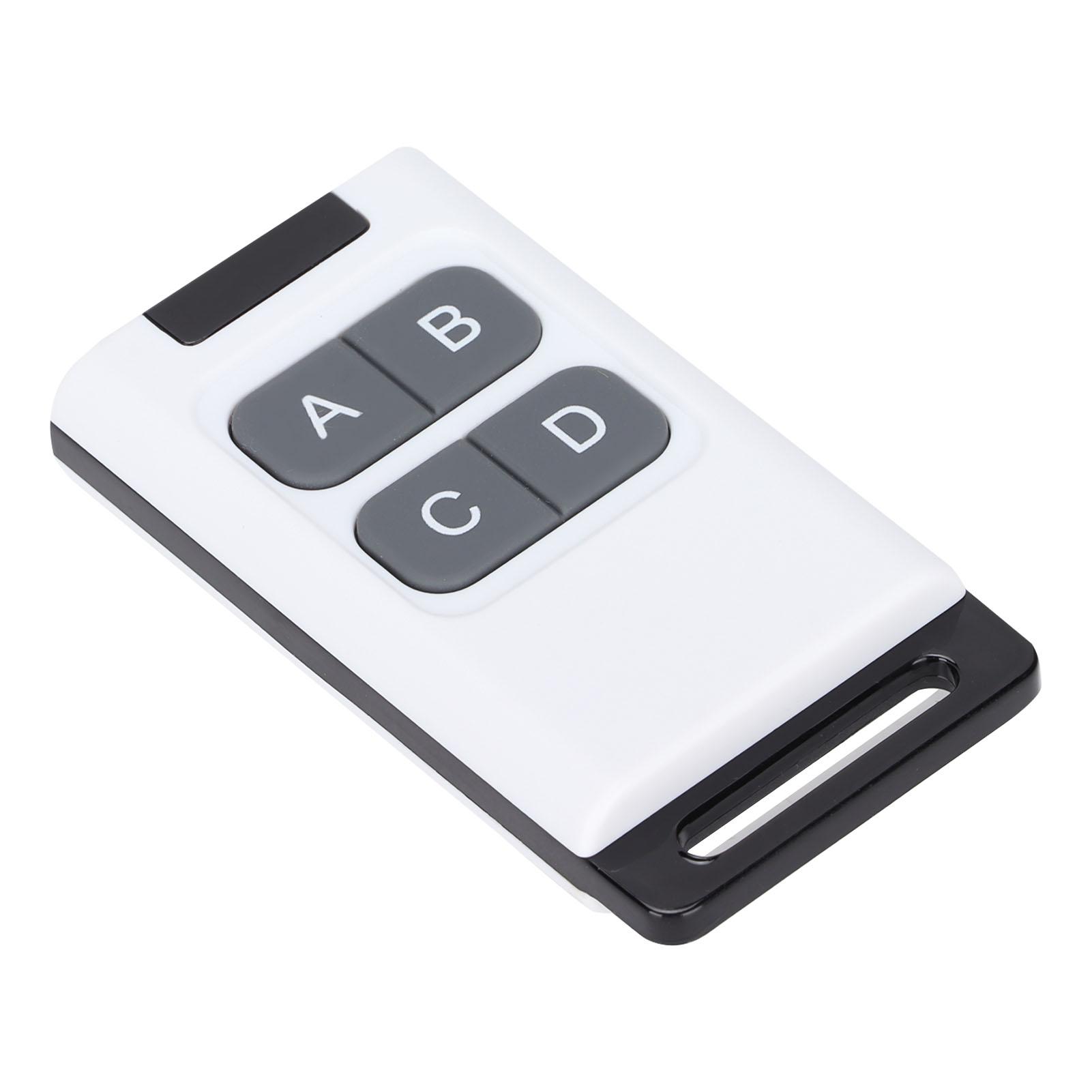 

RF Remote Control Wireless 4CH 433Mhz Remote Relay Switch for Garage Doors Home Security Products