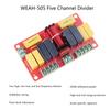 Frequency Divider Board 5 Way Speaker Frequency Divider 250W Crossover Filter for DIY KTV Home Theater Stage Speaker