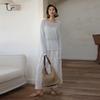 Laengsseon Ls_Thin Loose French Top
