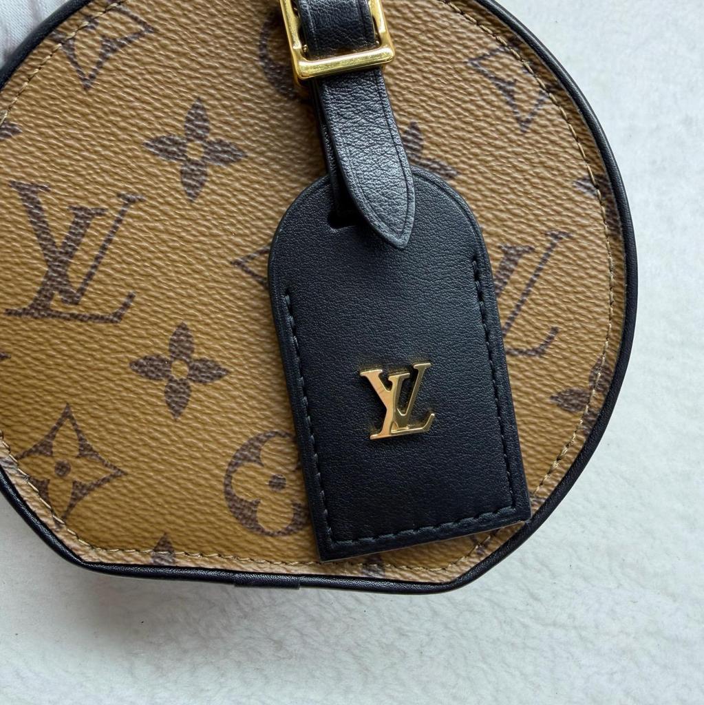 [Pre-Owned] Louis Vuitton Mini Boite Chapeau 'Brown Monogram Reverse Canvas' - Excellent #PCQXE0