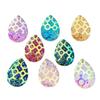 13*18mm Water Drop Resin Gems Stone For Bead Work Flat Back Tigrina Sew On Rhinestones With 2 Holes 40Pieces/lot -A53