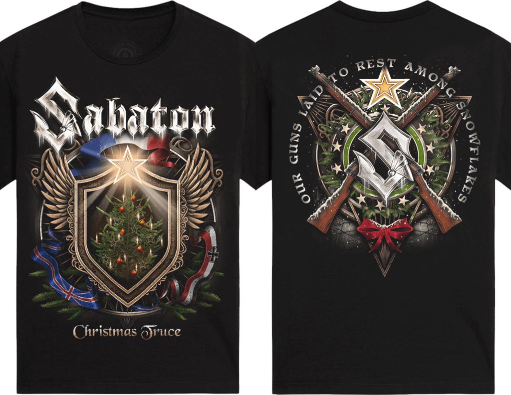 Sabaton Swiss Classic Band Print Unisex Unisex Short Sleeve Attack Of The Dead Unisex Tshirt Casual Cotton Street Y2k Overszied Tees