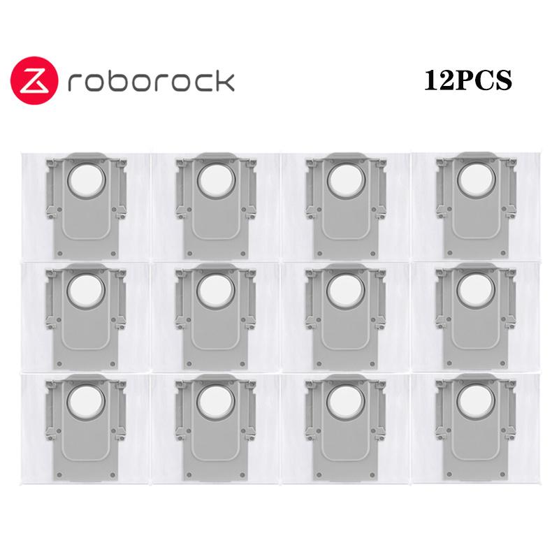 Roborock Saros 10/Roborock S9 MaxV Ultra Robot Vacuum Spare Parts Main Side Brushes Mop Cloths HEPA Filters Dust Bags Accessorie