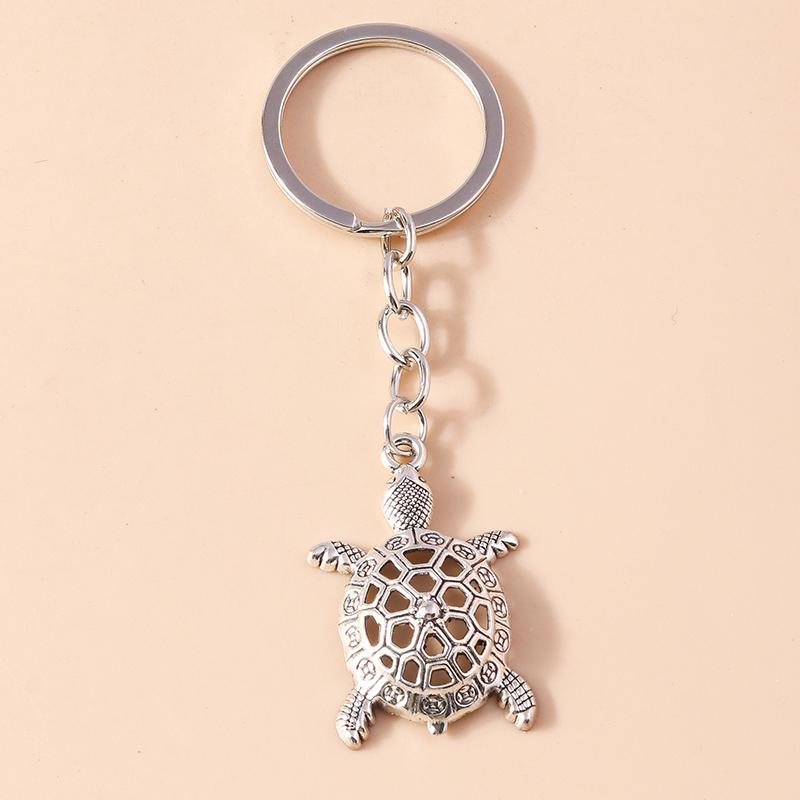 Lovely Alloy Butterfly Keychain Metal Animal Keyring Pendants for Key Holder Handbag Decor Charms DIY Jewlery Gifts