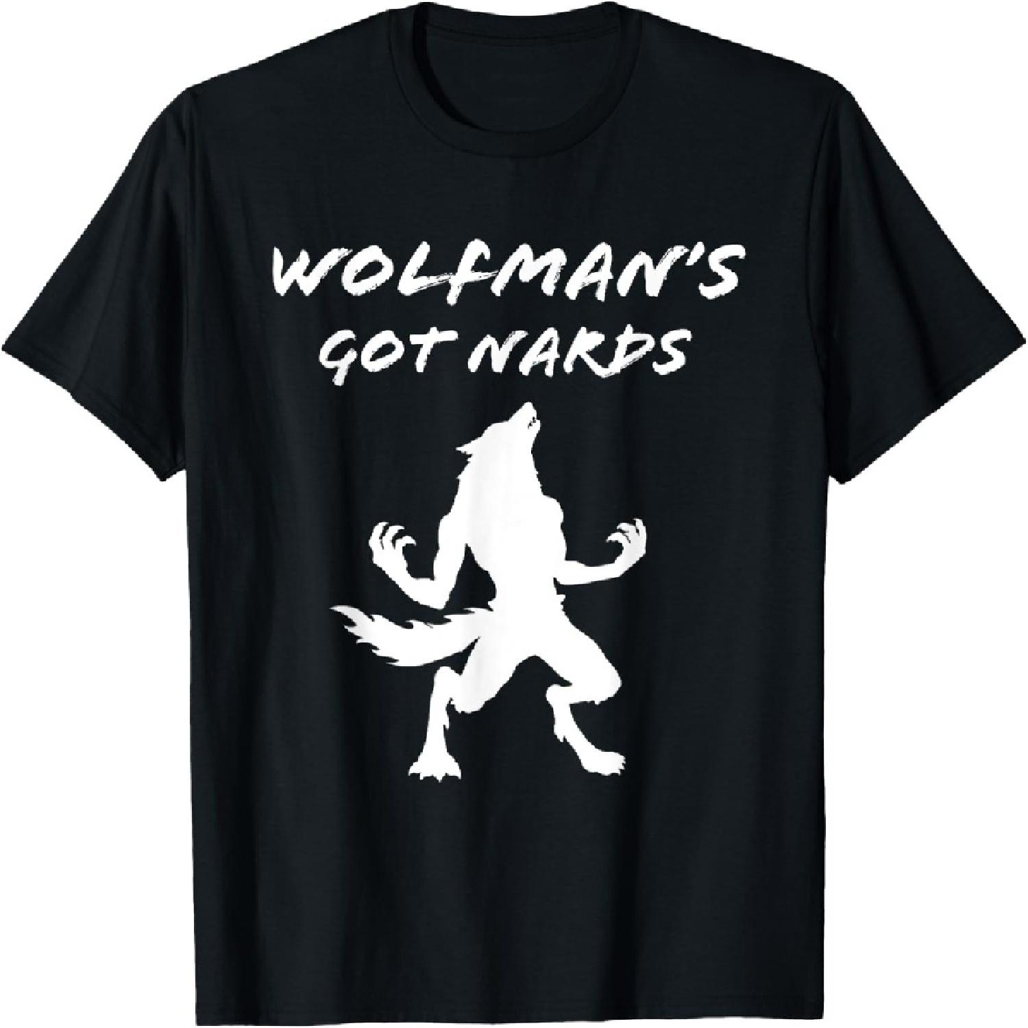 Футболка с оборотнем Wolfman s Got Nards S