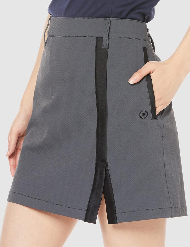 [Vêtement à épingle] Jupe pour femme (Extensibilité multidirectionnelle, évacuation de l'humidité, séchage rapide)  Golf  622-3134100 020Gris M