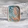 Flowering Period Fine Embossed Lacquer Seal Head Shaped 3D Modeling Hand Account Envelope Sealing Wax Sealing Decoration