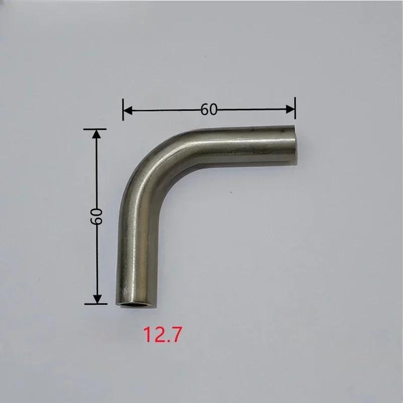 304 Stainless Sanitary 45 Degree 90 Degree Elbow Lengthen Seamless Pipe Welding Pipe Fitting