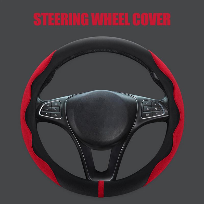 Steering Wheel Covers For Cars Decorative Car Wheel Cover Steering Wraps Absorb Sweat Comfortable Grip Breathable Fits Truck Car