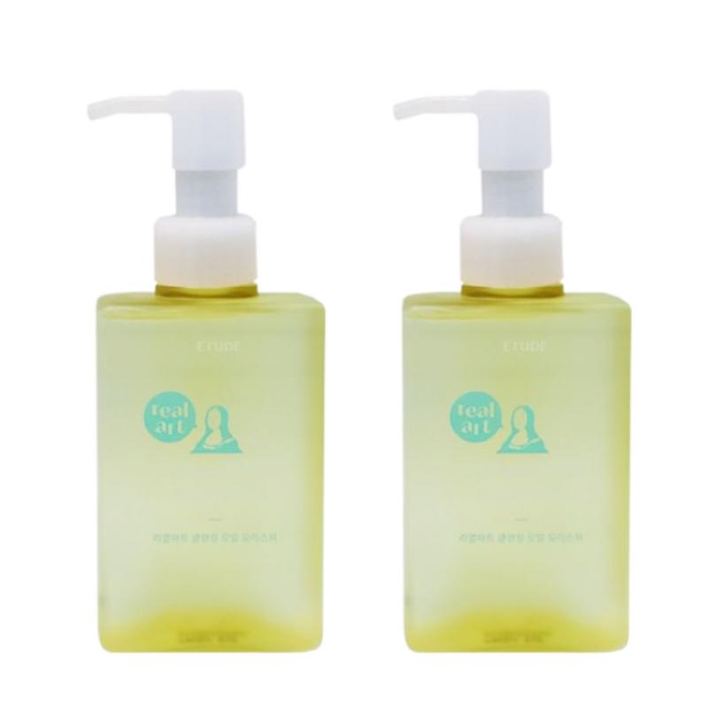 Etude Real Art Cleansing Oil Moisture, 185ml, 2 Pcs