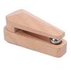 Solid Wood Towel Clip Self Adhesive Multifunctional Space Saving Wall Mounted Wooden Towel Holder for Bathroom Kitchen Home