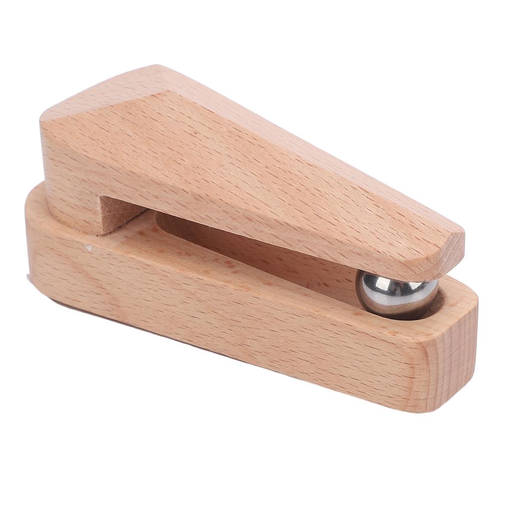 Solid Wood Towel Clip Self Adhesive Multifunctional Space Saving Wall Mounted Wooden Towel Holder for Bathroom Kitchen Home