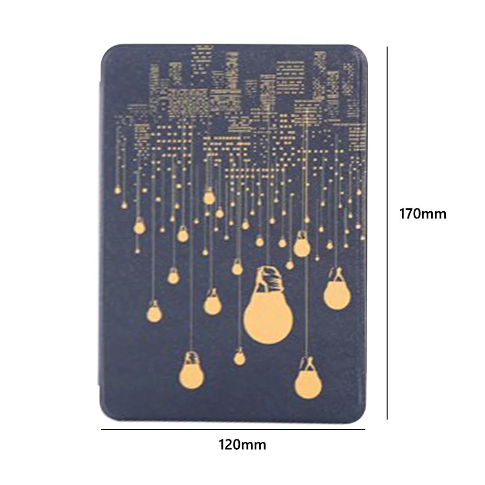 Bemalte matte Schutzhülle Skin Äußeres Wasserdichtes & Staubfreies Design für Kindle Paperwhite 4 2018 Gen 10 PQ94WIF E-Book Reader