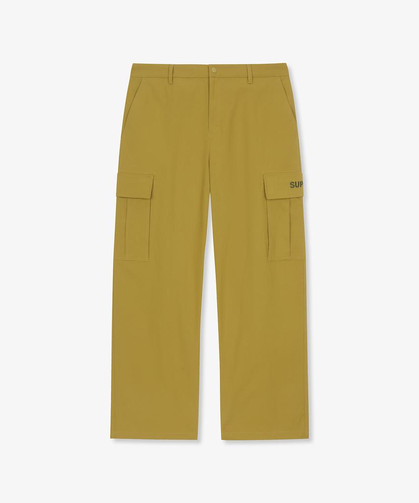 SUPRA Big Pocket Cargo Straight Pants (Mustard)