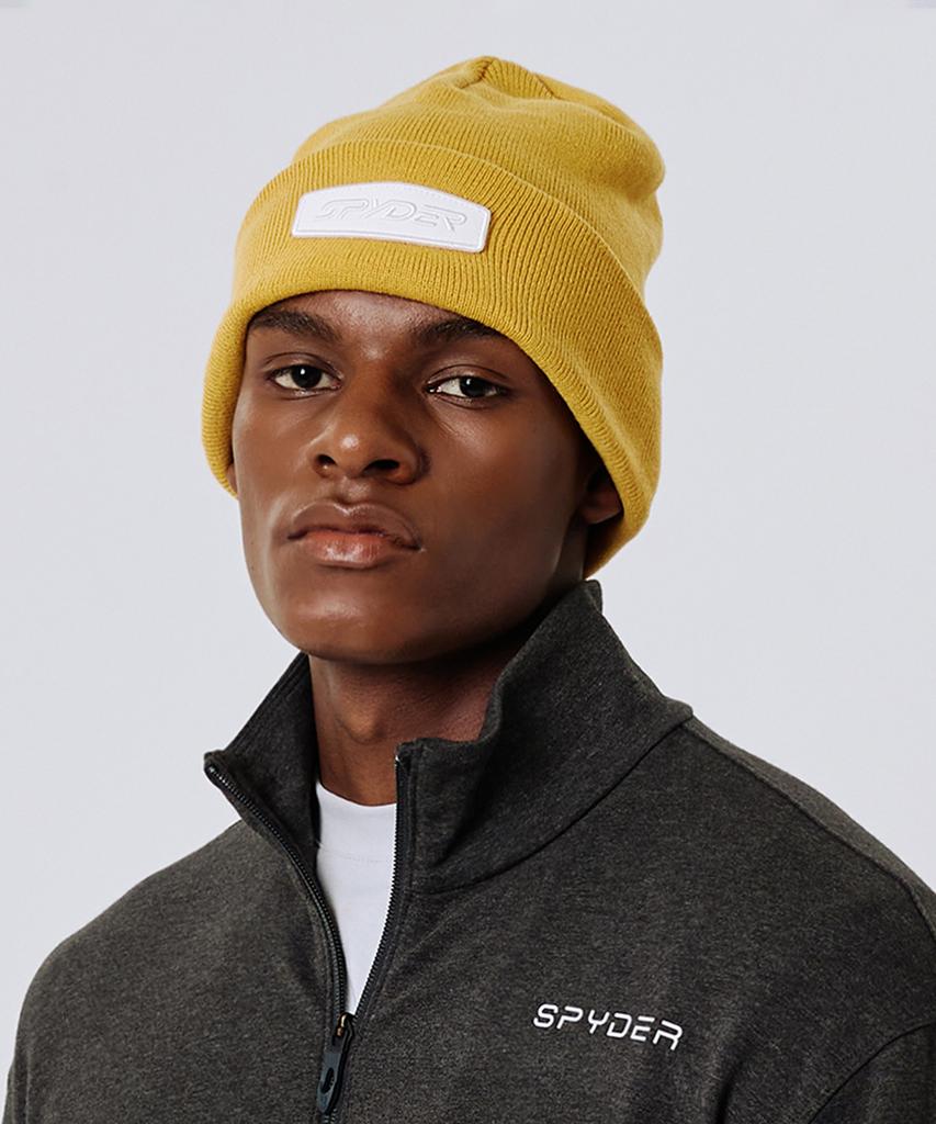 SPYDER Wool Blending Lettering Wappen Beanie Spjfanca304Mcam