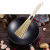 Traditional Durable Natural Bamboo Dish Scrubber Wok Brush Pot Pan Cleaner Cleaning Tool