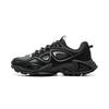 Li Ning Cloud Leopard Reflective Trendy Sports Non-Slip Rebound Mid-Top Casual Shoes Unisex Casual Shoes Black Gray AZGV069-1