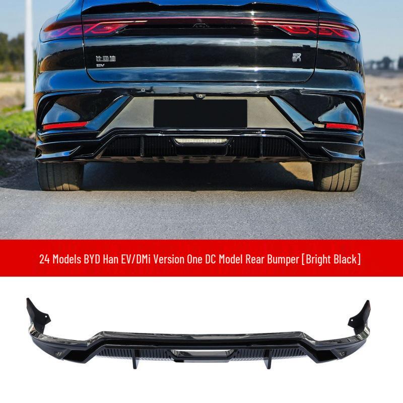 24 BYD Han DC Model Body Kit: Front Splitter, Front Lip, Rear Spoiler, Side Skirts, Rear Lip, Rear Diffuser